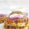 Potato Patties With Sweet And Tangy Toppings