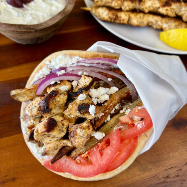 Chicken Souvlaki Pita