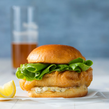 Crunch-Fried Fish Sandwich