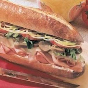 Ham And Cheese Cold Sub