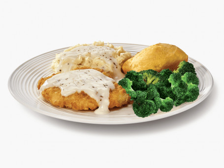 Crispy Country Chicken With White Gravy