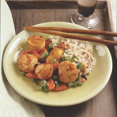 Scallops With Black Bean Sauce