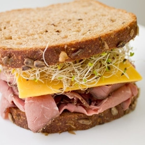 Roast Beef And Cheese Sandwich