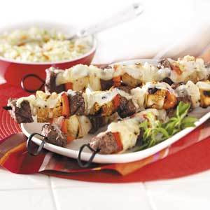 Beef Kabob Sandwich