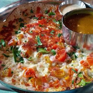 Vegetable Uttapam