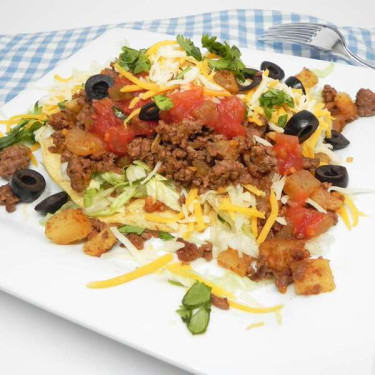 Ground Beef Tostada