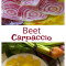 Beet Carpaccio