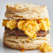 Sausage, Bacon, Egg Cheese Double Biscuit