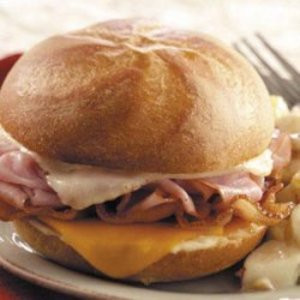 Hot Ham And Cheese Sandwich