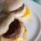 Egg And Sausage English Muffin