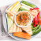 Hummus Veggie Platter