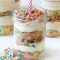 New Birthday Cake In A Jar With Handmade Buttercream