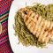 Tallarines Verdes Con Pollo Azado