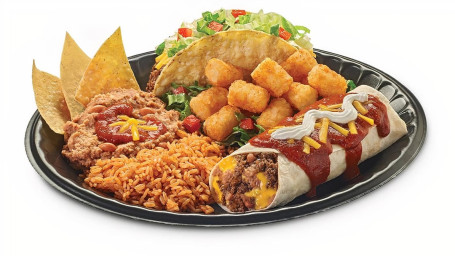 Casita Burrito Platter Meal