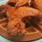 Belgian Sweet Potato Waffles With 3 Whole Amish Chicken Wings