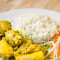 9. Ackee Saltfish Curry Chicken